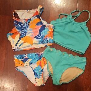 Colorful Tropical Bikini Set